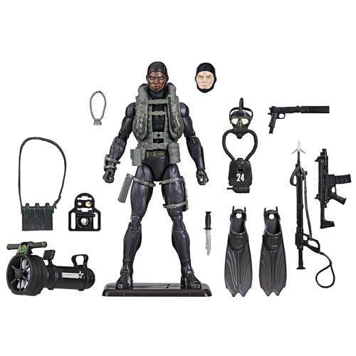5010996210494 - G.I. JOE CLASSIFIED SERIES 60TH ANNIVERSARY ACTION SAILOR - RECON DIVER, COLLECTIBLE 6-INCH ACTION FIGURE WITH 17 ACCESSORIES