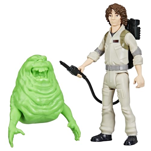 5010996217233 - GHOSTBUSTERS FRIGHT FEATURES TREVOR SPENGLER ACTION FIGURE WITH ECTO-STRETCH TECH SLIMER GHOST TOY ACCESSORY, TOYS FOR KIDS AGES 4+