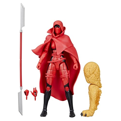 5010996222442 - MARVEL LEGENDS SERIES RED WIDOW, COMICS COLLECTIBLE 6-INCH ACTION FIGURE WITH BUILD-A-FIGURE PART