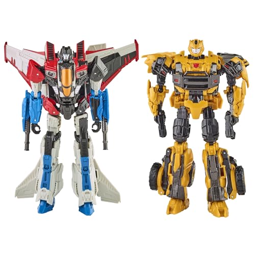 5010996227539 - TRANSFORMERS: REACTIVATE VIDEO GAME-INSPIRED BUMBLEBEE AND STARSCREAM 2-PACK, 6.5-INCH CONVERTING ACTION FIGURES, 8+