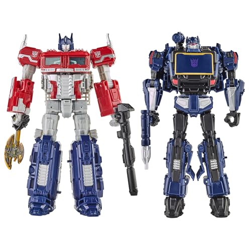 5010996227560 - TRANSFORMERS: REACTIVATE VIDEO GAME-INSPIRED OPTIMUS PRIME AND SOUNDWAVE 2-PACK, 6.5-INCH CONVERTING ACTION FIGURES, 8+ YEARS