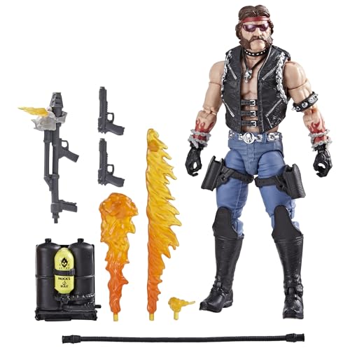 5010996233974 - G.I. JOE CLASSIFIED SERIES #123, DREADNOK TORCH, COLLECTIBLE 6-INCH ACTION FIGURE WITH 8 ACCESSORIES
