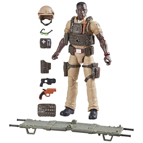 5010996234247 - G.I. JOE CLASSIFIED SERIES #122, CARL DOC GREER, COLLECTIBLE 6-INCH ACTION FIGURE WITH 7 ACCESSORIES