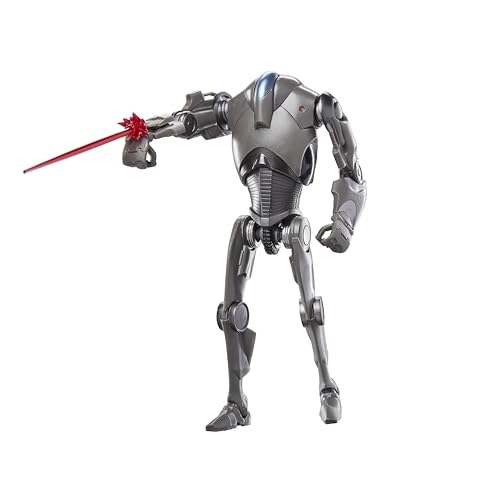 5010996235732 - STAR WARS THE BLACK SERIES SUPER BATTLE DROID, ATTACK OF THE CLONES COLLECTIBLE 6 INCH ACTION FIGURE