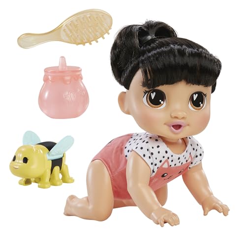 5010996271969 - BABY ALIVE CRAWL N PLAY KATIE KAT ELECTRONIC CRAWLING BABY DOLL SET, BLACK HAIR, KIDS TOYS FOR GIRLS & BOYS 3 YEARS & UP, 10.75 INCHES