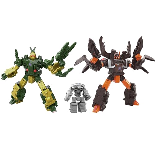 5010996274106 - TRANSFORMERS LEGACY UNITED DOOM ‘N DESTRUCTION COLLECTION, MAYHEM ATTACK SQUAD CONVERTING ACTION FIGURE 3-PACK, CHOP SHOP & BARRAGE, 8+ YEARS (AMAZON EXCLUSIVE)