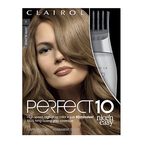 5011321654815 - CLAIROL PERFECT 10 BY NICE 'N EASY HAIR COLOR 007 DARK BLONDE 1 KIT