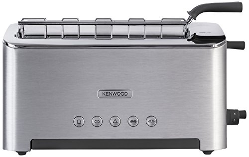5011423178707 - KENWOOD TTM610 PERSONA COLLECTION TOASTER WITH ADJUSTABLE TOASTING SLOT AND SANDWICH BASKET, SILVER