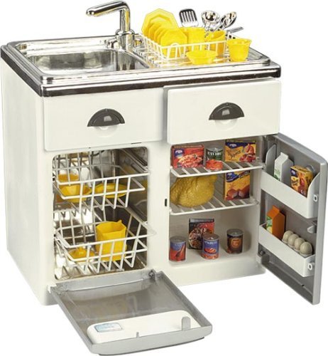 5011551005111 - PRETEND PLAY TOY PRODUCT: TOY SINK, DISHWASHER AND REFRIGERATOR KITCHEN SET