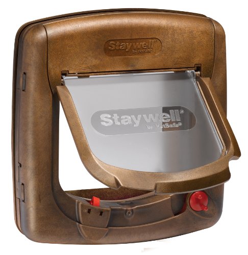 5011569402759 - (STAYWELL)MAGNETICALLY OPERATED CAT FLAP TUNNEL & FREE COLLAR (WGRAIN)