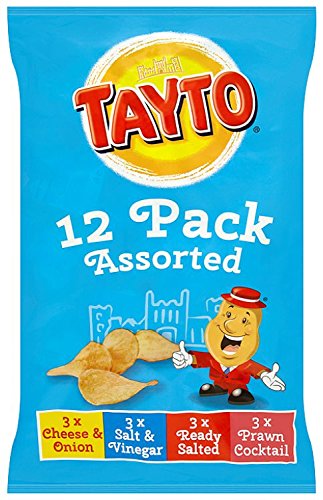 5012159024269 - TAYTO ASSORTED CRISPS 25 G X 12 (PACK OF 6)