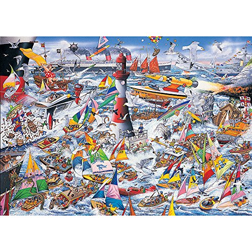 5012269005912 - GIBSONS I LOVE BOATS JIGSAW PUZZLE (1000 PIECE) PUZZLE