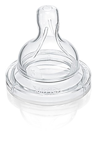 5012909002240 - PHILIPS AVENT 2 COUNT BPA FREE CLASSIC NIPPLE, VARIABLE FLOW