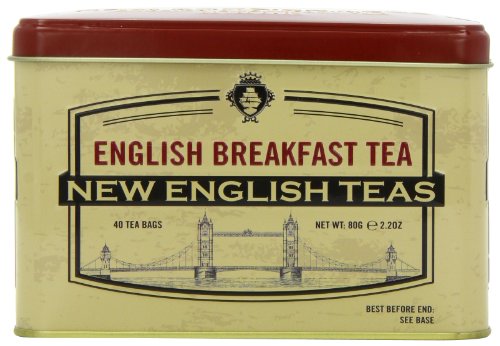5013111002417 - NEW ENGLISH TEAS VINTAGE SELECTION ENGLISH BREAKFAST TEABAGS (PACK OF 1, TOTAL 40 TEABAGS)