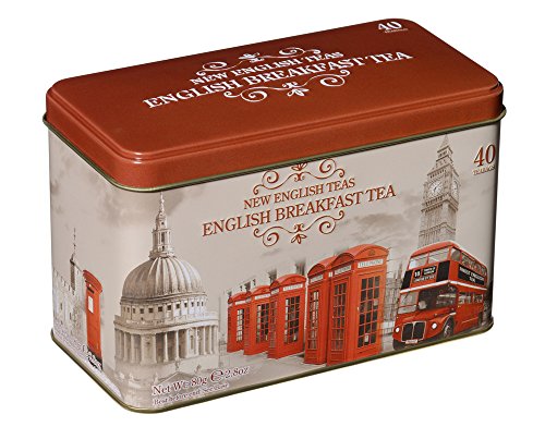 5013111002882 - NEW ENGLISH TEAS - ENGLISH BREAKFAST CEYLON TEA 40 TEABAGS 80G 2.8OZ