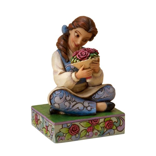 5013973956002 - DISNEY TRADITIONS DESIGNED BY JIM SHORE FOR ENESCO BELLE FIGURINE 4.25 IN