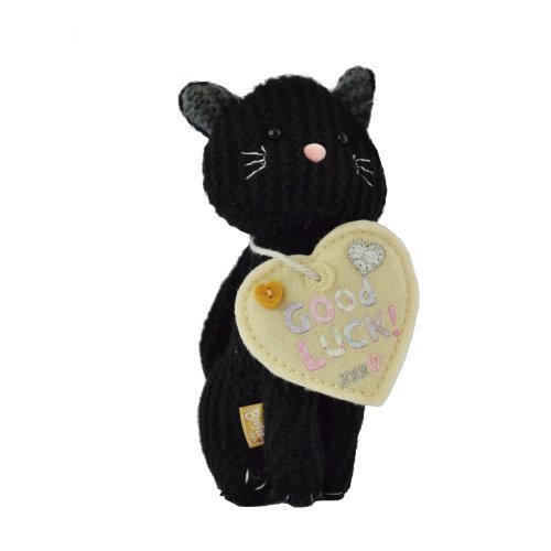 5016061695944 - BOOFLE GOOD LUCK BLACK CAT PLUSH TOY