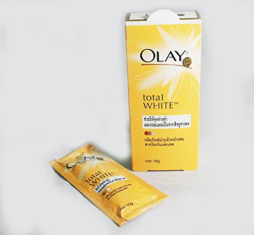 5016333070028 - OLAY TOTAL WHITE SPOT LIGHTENING DAY CREAM COSMETICS (NET WT.0.35 OZ OR 10 G. X 6 SACHETS) BY SIAM-MANA-GROUP