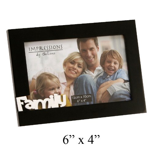 5017224470026 - FAMILY CUT OUT 6X4 PHOTO FRAME
