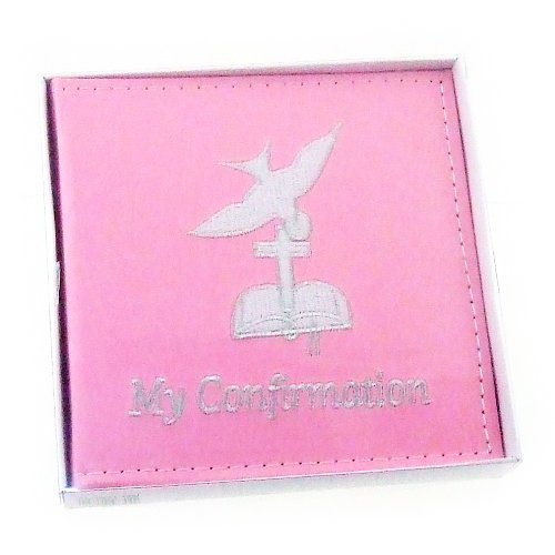 5017224477049 - GIRLS PINK MY CONFIRMATION PHOTO ALBUM IN A GIFT BOX