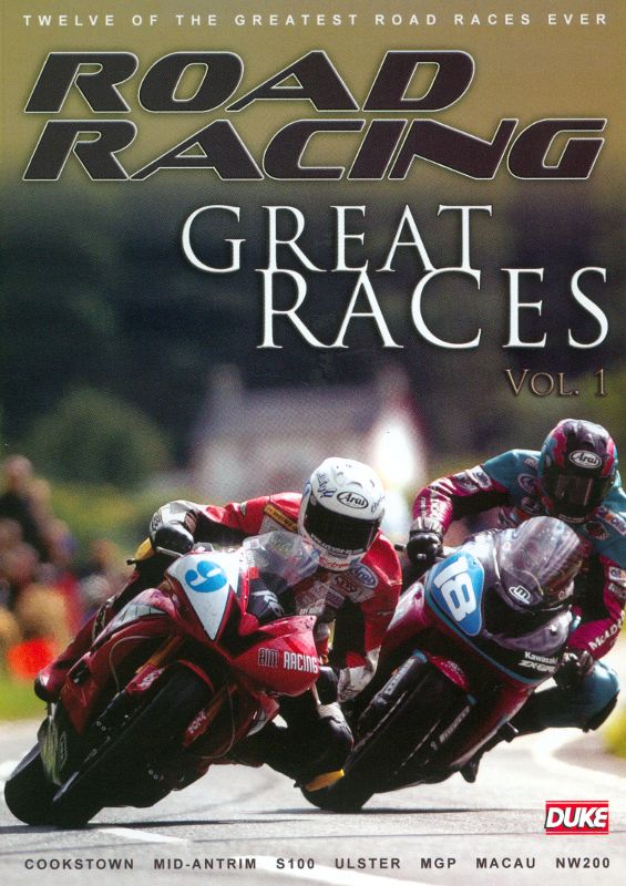 5017559108250 - ROAD RACING: GREAT RACES, VOL. 1 (DVD)