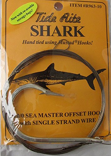 0050209037161 - TIDE RITE SHARK RIG - 10/0 HOOK - SINGLE STRAND HEAVY WIRE