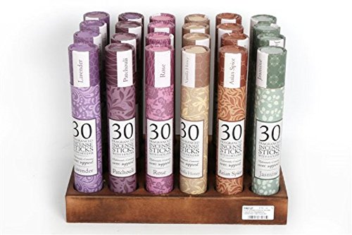 5024418831334 - 30 FRAGRANCED INCENSE STICKS WITH HOLDER - ONE ONLY