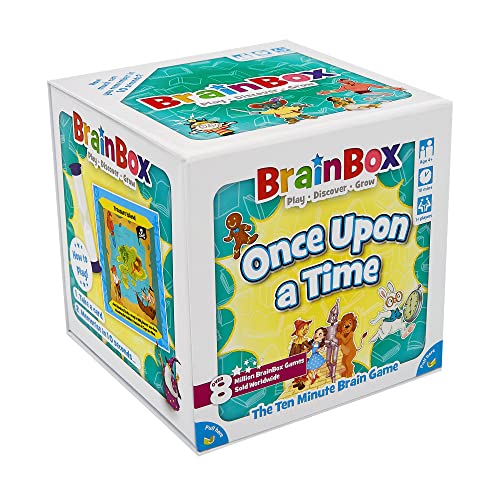 5025822111272 - BRAIN BOX ONCE UPON A TIME CARD GAME | TRIVIA GAME | FUN GAME FOR FAMILY GAME NIGHT | MEMORY GAME FOR KIDS AND ADULTS | AGES 8+ | 1+ PLAYERS | AVERAGE PLAYTIME 10 MINUTES | MADE BY GREEN BOARD GAMES