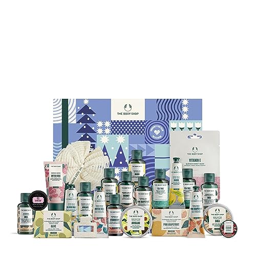 5028197407896 - THE BODY SHOP 24-PIECE HOLIDAY BEAUTY ADVENT CALENDAR, 24-PIECE HOLIDAY GIFT SET