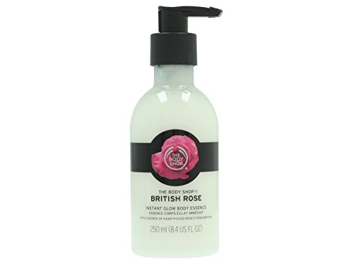 5028197442590 - THE BODY SHOP BRITISH ROSE INSTANT GLOW BODY ESSENCE LOTION