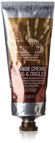 5028197887988 - THE BODY SHOP HAND AND NAIL CREAM, NEW ALMOND, 3.3 FLUID OUNCE