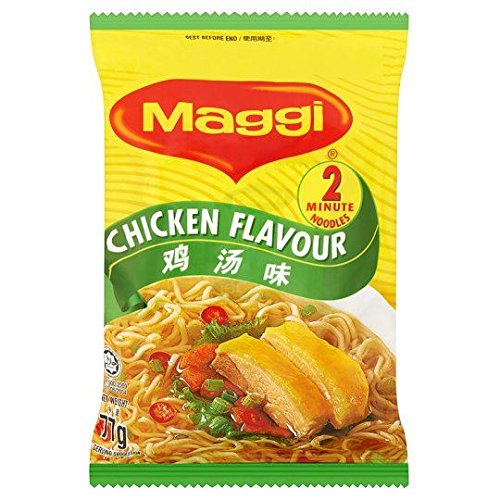 5028881063537 - MAGGI 2 MINUTE NOODLES CHICKEN FLAVOUR - 77G - PACK OF 8 (77G X 8)