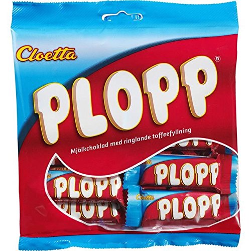 5028881159001 - CLOETTA PLOPP - MILK CHOCOLATE BITES WITH SOFT TOFFEE FILLING - 158G