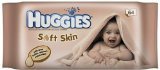 5029053530499 - HUGGIES BABY SOFT SKIN WIPES WITH SHEA BUTTER, 64 CT (PACK OF 3)