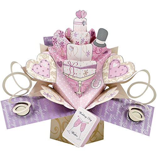 5034527169563 - THE ORIGINAL POP UPS - 013 - WEDDING CAKE - WEDDING CARD