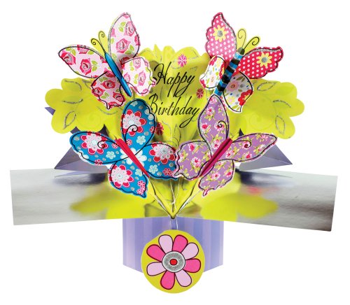 5034527203526 - SECOND NATURE POP UPS - 034 - BUTTERFLY - BIRTHDAY CARD