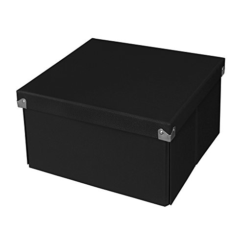 0050362000149 - POP N' STORE DECORATIVE STORAGE BOX WITH LID - COLLAPSIBLE - MEDIUM SQUARE BOX -