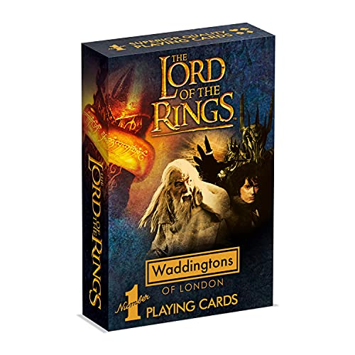 5036905043946 - LORD OF THE RINGS WADDINGTON NUMBER 1 PLAYING CARDS GAME