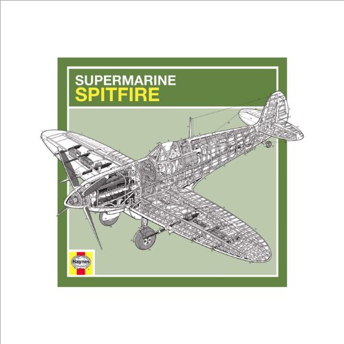 5051840174319 - HAYNES - SUPERMARINE SPITFIRE PRINT - 40X40CM