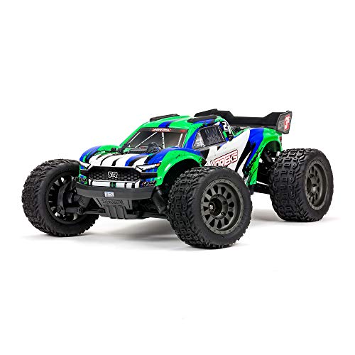 5052127039772 - ARRMA RC TRUCK 1/10 VORTEKS 4X4 3S BLX STADIUM TRUCK RTR (BATTERIES AND CHARGER NOT INCLUDED), GREEN, ARA4305V3T3