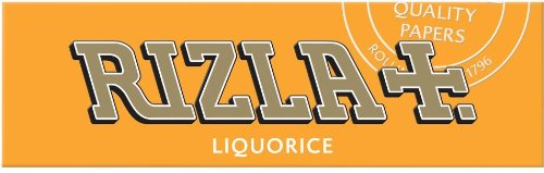 5052311000045 - 5 PACKETS RIZLA LIQUORICE CIGARETTE - TOBACCO ROLLING PAPERS