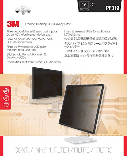5052461730625 - 3M FRAMED PRIVACY FILTER FOR DESKTOP LCD/CRT MONITOR (PF319)