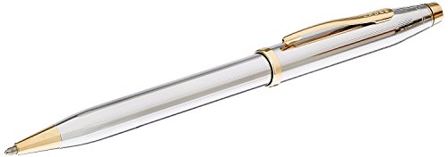 5052461933866 - CROSS CENTURY II, MEDALIST, BALLPOINT PEN, WITH POLISHED CHROME AND 23 KARAT GOLD PLATED APPOINTMENTS (3302WG)