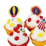 5052714011914 - TALKING TABLES VF-CAKESET VILLAGE FETE CAKE CASES AND TOPPERS
