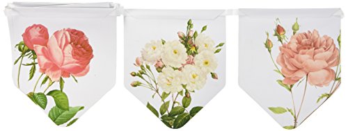 5052714048965 - TALKING TABLES BLOSSOM FLORAL HANGING BUNTING GARLAND FOR A GENERAL DECORATION, MULTICOLOR
