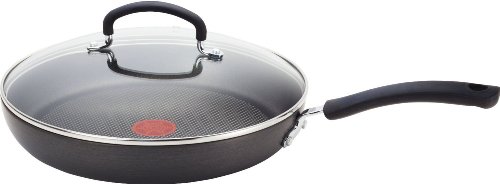 5052933154867 - T-FAL E91898 ULTIMATE HARD ANODIZED NONSTICK THERMO-SPOT HEAT INDICATOR DEEP SAUTE PAN FRY PAN WITH GLASS LID COOKWARE, 12-INCH, GRAY
