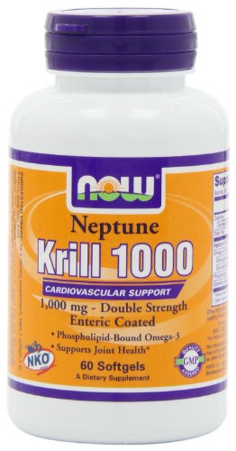 5052958201614 - NOW FOODS NEPTUNE KRILL OIL 1000MG SOFT-GELS, 60-COUNT