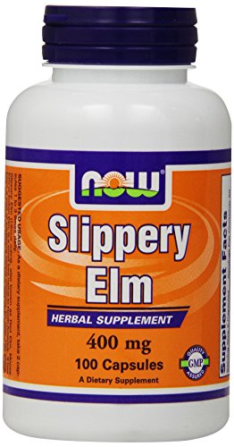 5052958202406 - NOW FOODS SLIPPERY ELM 400MG, CAPSULES, 100-COUNT