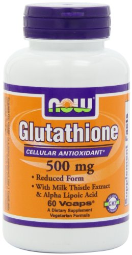 5052958320773 - NOW FOODS GLUTATHIONE 500MG PLUS, 60 VCAPS
