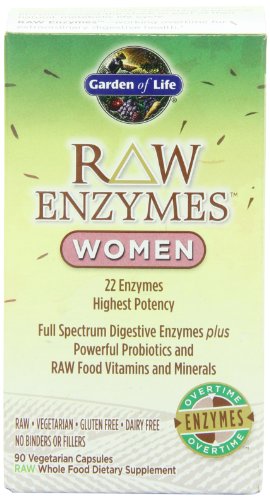5052958362582 - GARDEN OF LIFE RAW ENZYMES WOMEN, 90 CAPSULES